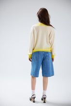 Load image into Gallery viewer, ALORA DIP TRIM V NECK | MARGARITA
