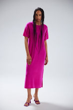 Load image into Gallery viewer, COSETTE TEE DRESS | WILD BERRY
