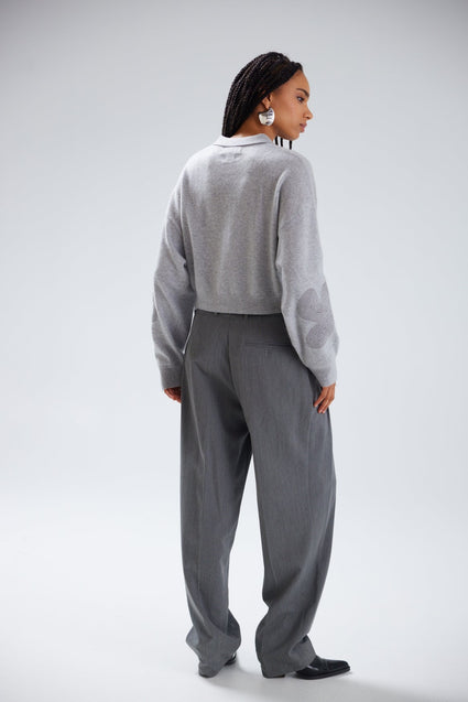 GRACIE FLORAL EMBROIDERY CARDIGAN | EVENING FLORAL